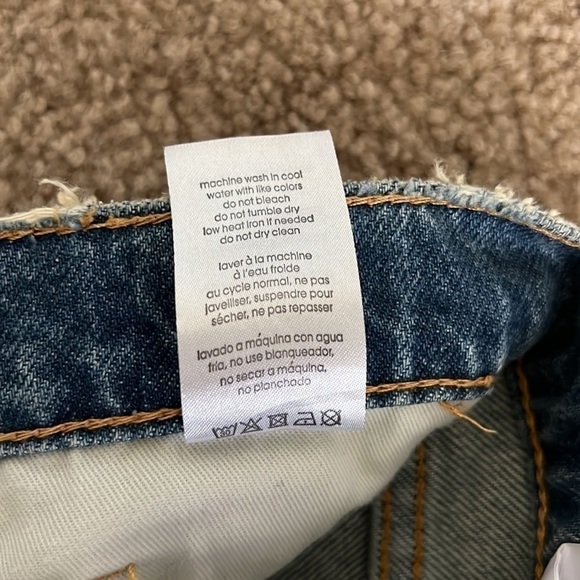 Joe’s Jeans x WeWoreWhat Danielle High Rise Straight Jeans NWT 24 Light Wash - Picture 10 of 13